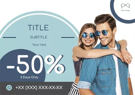 Sunglasses Store Flyer Template