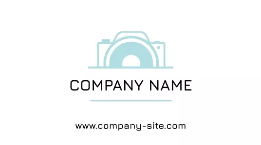 Photographer's business card template